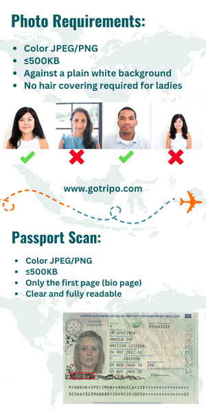 GoTripo Iran Visa Form